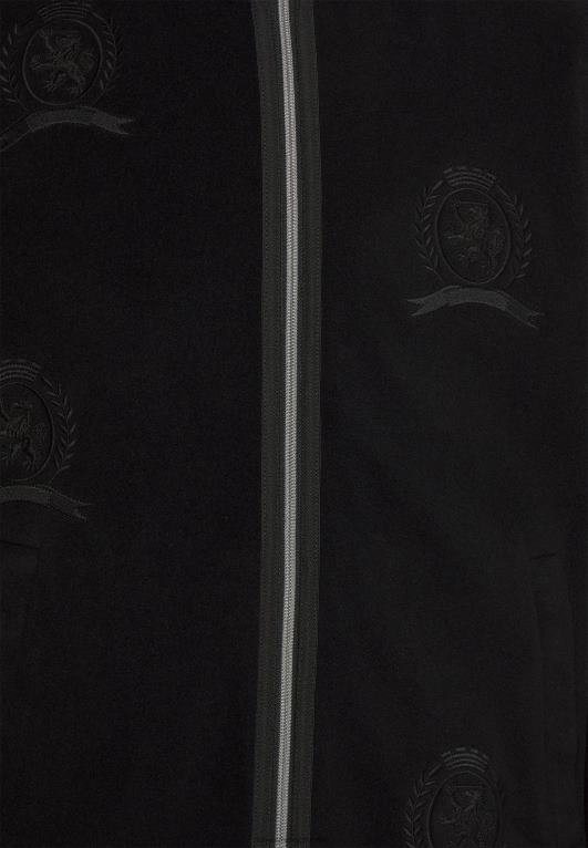 أسود Tommy Hilfiger أيقونة قمة الرمز البريدي من خلال سترة الصوف 446445539