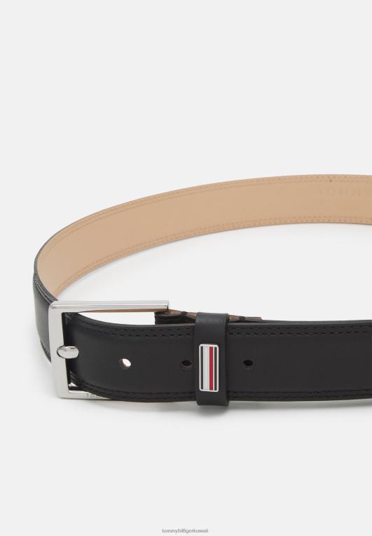 أسود على نحو سلس Tommy Hilfiger حزام الأعمال 446445567