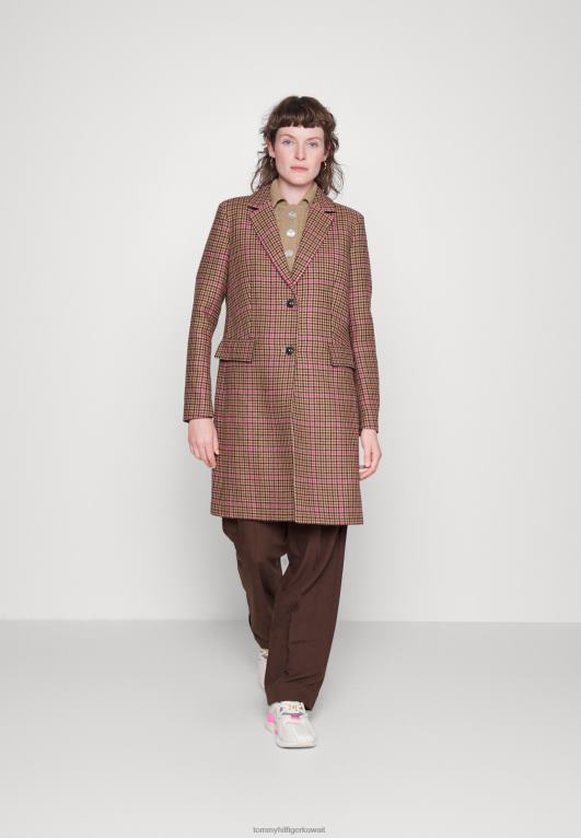 الراعي / أرجواني Tommy Hilfiger تحقق من المعطف الكلاسيكي المعطف الكلاسيكي 446445604