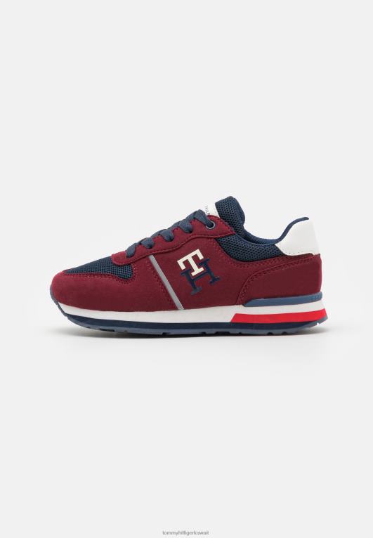 بوردو / أزرق Tommy Hilfiger المدربون 446445672