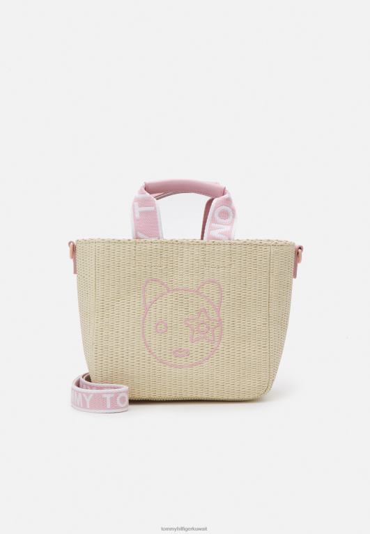 قَشَّة Tommy Hilfiger حقيبة شاطئ ممتعة للجنسين على الجسم 446445678