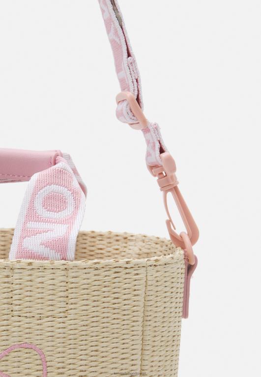 قَشَّة Tommy Hilfiger حقيبة شاطئ ممتعة للجنسين على الجسم 446445678