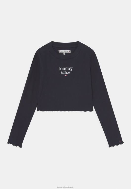 سماء الصحراء Tommy Hilfiger بلوزة جرافيك بأكمام طويلة 446445683