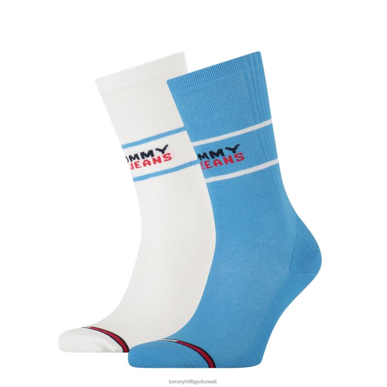 أزرق Tommy Hilfiger عبوة من قطعتين من جوارب يوني تي جي 44644571