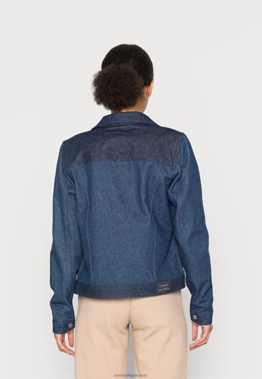 توم Tommy Hilfiger أيقونة سترة فضفاضة سترة الدنيم 446445721