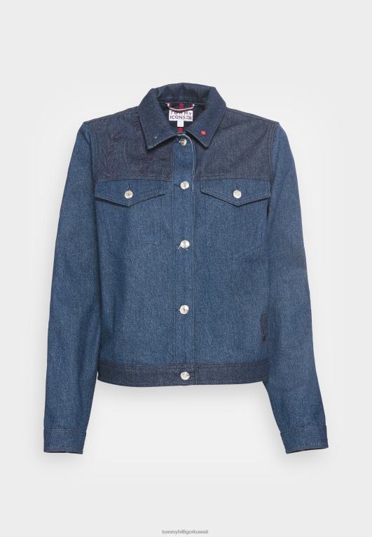 توم Tommy Hilfiger أيقونة سترة فضفاضة سترة الدنيم 446445721