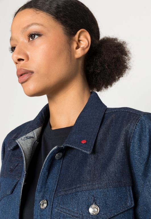 توم Tommy Hilfiger أيقونة سترة فضفاضة سترة الدنيم 446445721