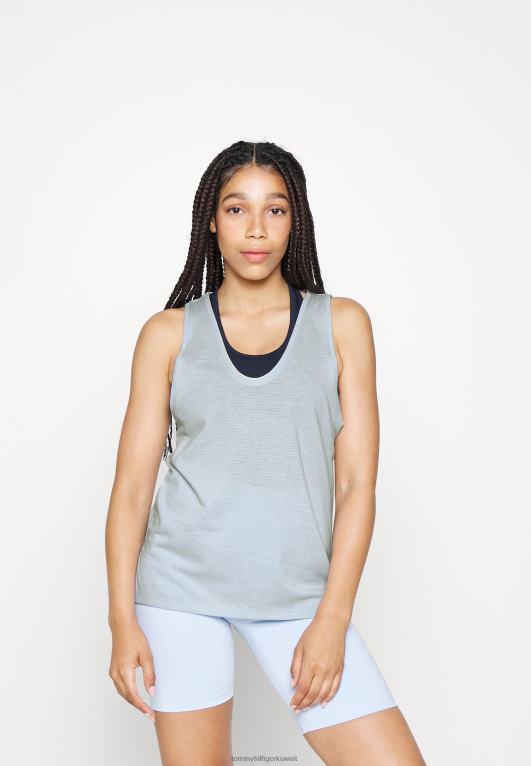 أزرق منسم Tommy Hilfiger أعلى المحملة العادية 446445774