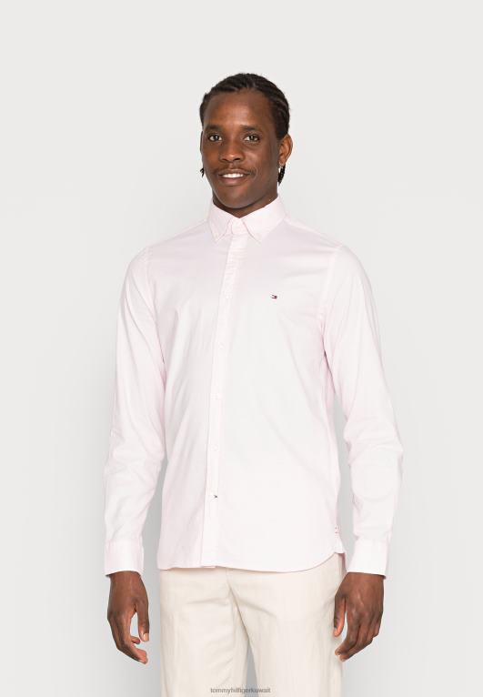 متجمد الوردي Tommy Hilfiger قميص أكسفورد المرن 446445784