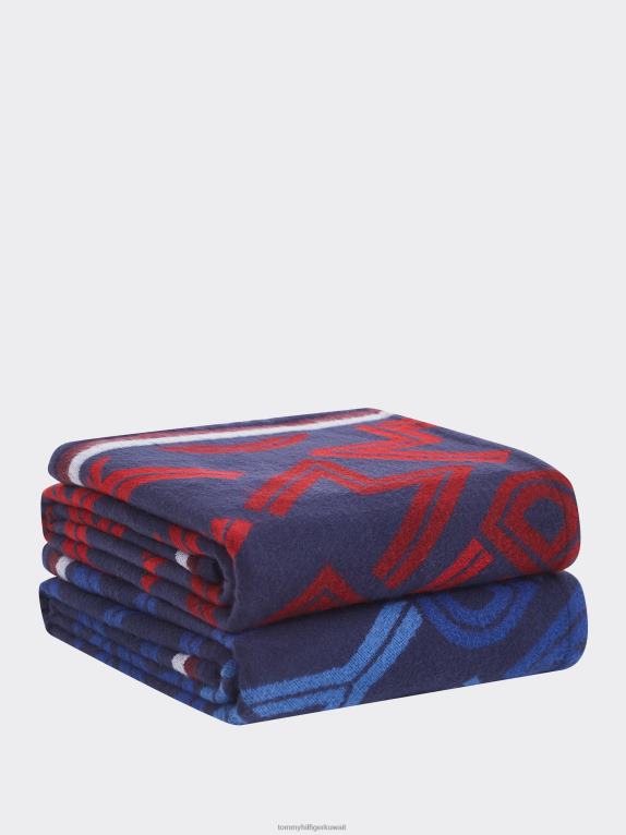 أحمر Tommy Hilfiger رمي نوع محكم 4464457