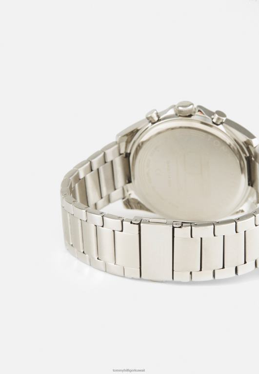 فضي اللون/أزرق Tommy Hilfiger ساعة بيكر كرونوغراف 446445807