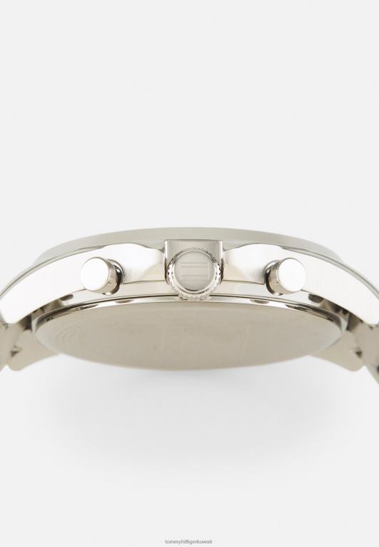 فضي اللون/أزرق Tommy Hilfiger ساعة بيكر كرونوغراف 446445807