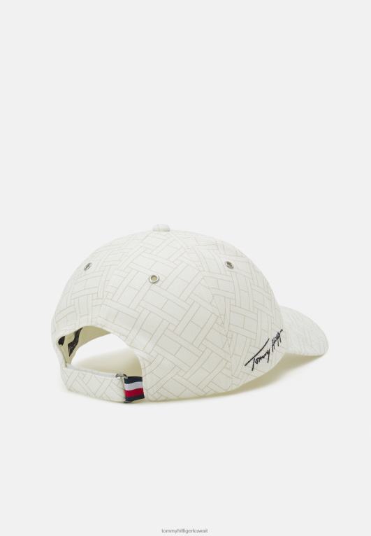 عاج Tommy Hilfiger قبعة حديثة فائضة للجنسين 446445835