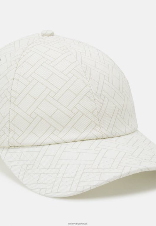 عاج Tommy Hilfiger قبعة حديثة فائضة للجنسين 446445835