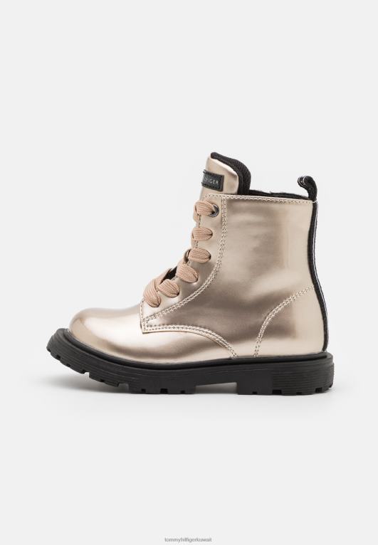 البلاتين Tommy Hilfiger أحذية الكاحل الدانتيل متابعة 446445841