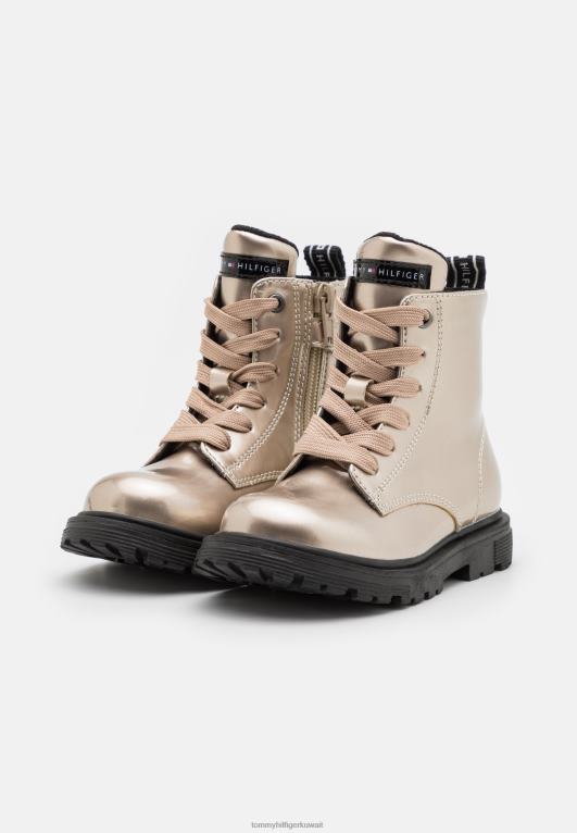 البلاتين Tommy Hilfiger أحذية الكاحل الدانتيل متابعة 446445841