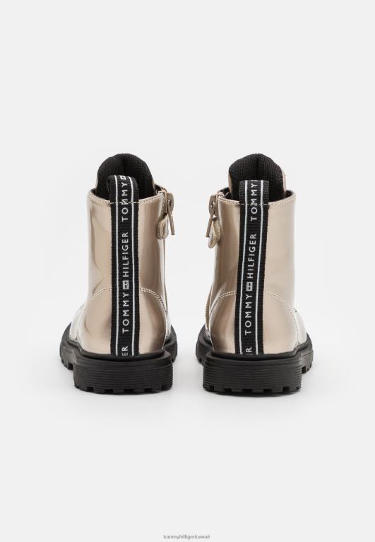 البلاتين Tommy Hilfiger أحذية الكاحل الدانتيل متابعة 446445841