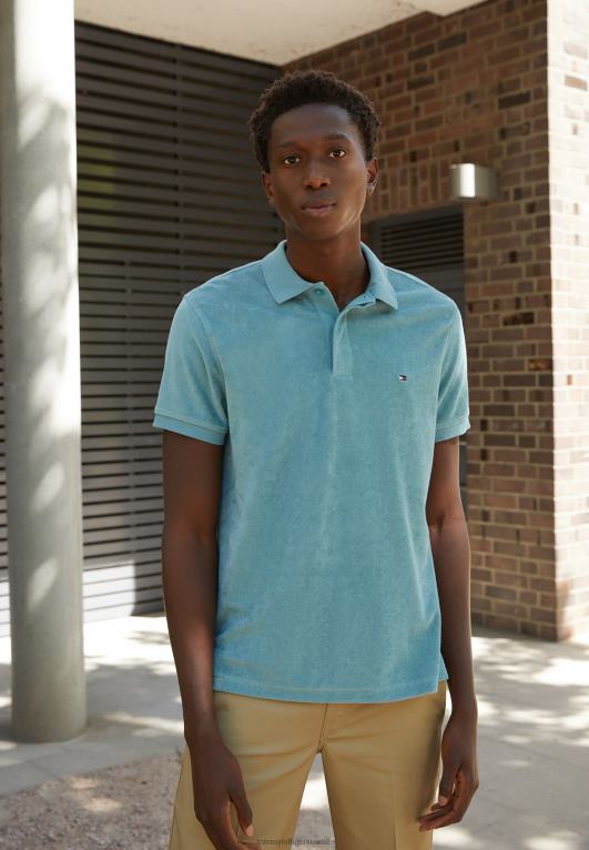 الأزرق النبيل Tommy Hilfiger قميص بولو صغير 446445847