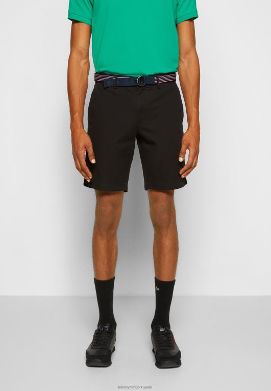أسود Tommy Hilfiger شورت حزام بروكلين 446445853