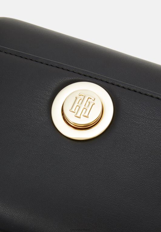 أسود Tommy Hilfiger حقيبة كروس أنيقة على الجسم 446445885