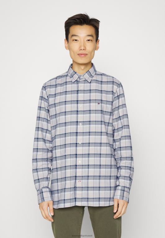 المرمر / متعدد Tommy Hilfiger قميص مربعات ذو مظهر ثقيل 446445889