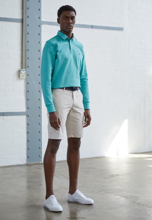 ريشة بيضاء Tommy Hilfiger جون حزام البضائع السراويل 446445890