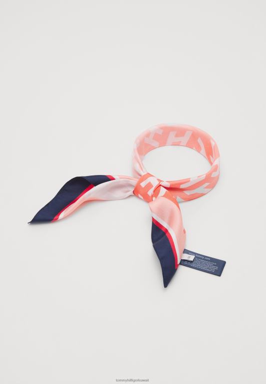 مزيج وردي Tommy Hilfiger الفولار باندانا البوب ​​الشهير 446445901