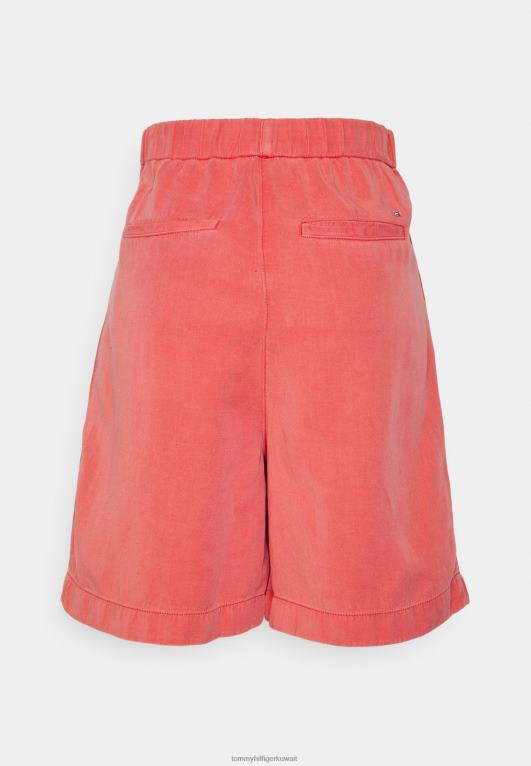 المرجان الكريستالي Tommy Hilfiger سحب مطوي على السراويل القصيرة 446445903