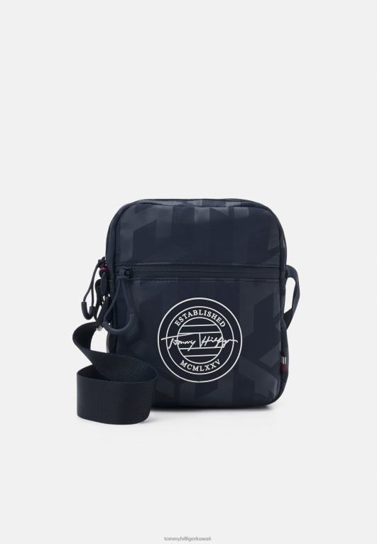 سماء الصحراء Tommy Hilfiger مراسل مونو إم المميز عبر حقيبة الجسم 446445908