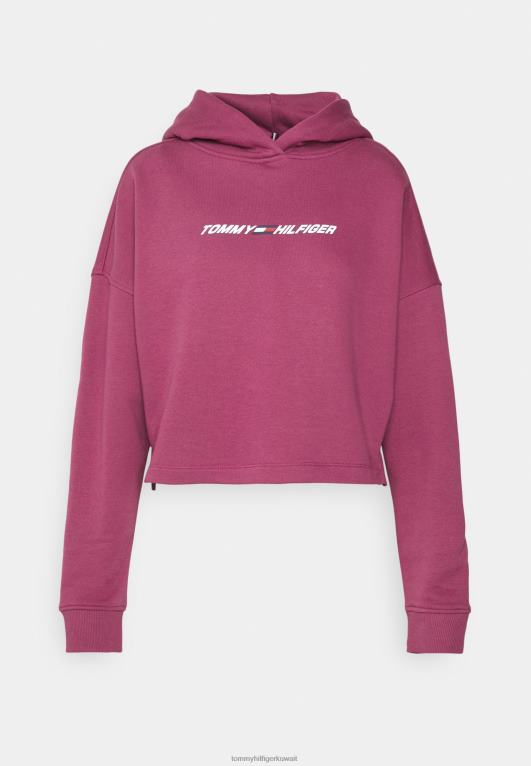 روبي قرمزي Tommy Hilfiger هوديي برسومات عادية 446445914