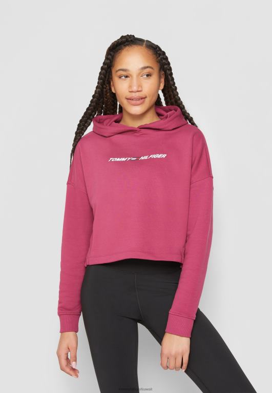 روبي قرمزي Tommy Hilfiger هوديي برسومات عادية 446445914