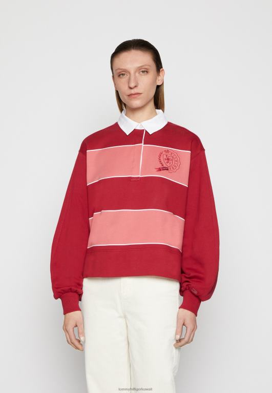 التوت الملكي Tommy Hilfiger أيقونة البلوز الرجبي 446445918