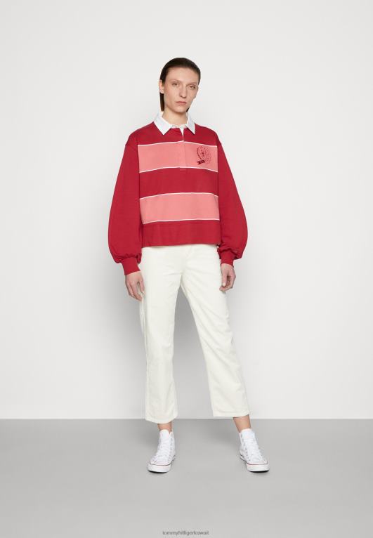 التوت الملكي Tommy Hilfiger أيقونة البلوز الرجبي 446445918