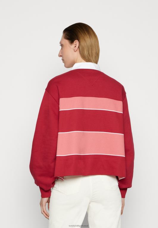 التوت الملكي Tommy Hilfiger أيقونة البلوز الرجبي 446445918