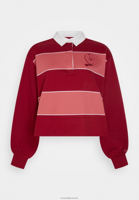 التوت الملكي Tommy Hilfiger أيقونة البلوز الرجبي 446445918