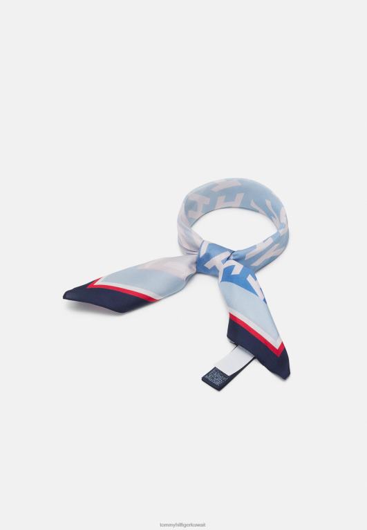 أزرق Tommy Hilfiger الفولار باندانا البوب ​​الشهير 446445957