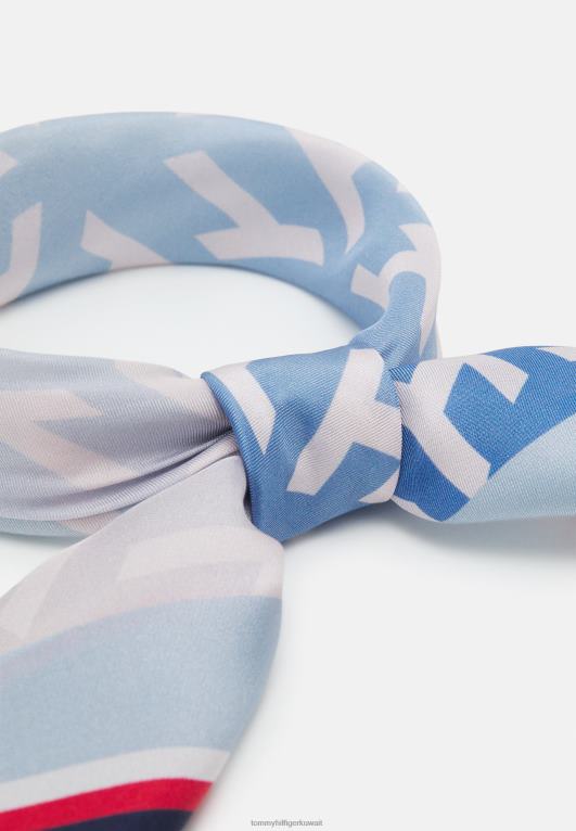 أزرق Tommy Hilfiger الفولار باندانا البوب ​​الشهير 446445957