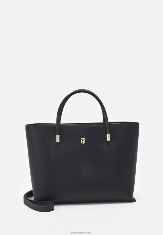 أسود Tommy Hilfiger حقيبة يد عادية جديدة 446445959