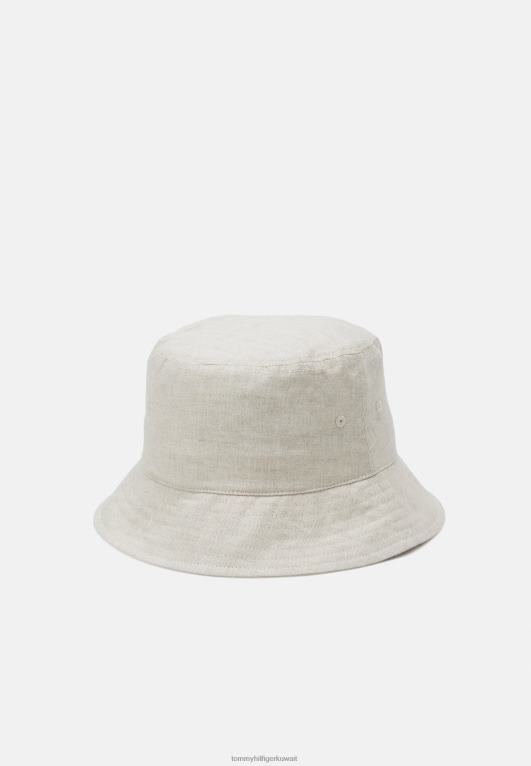 ريشة بيضاء Tommy Hilfiger قبعة دلو أساسية 446445963