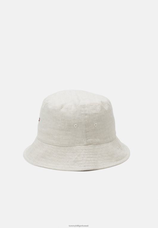 ريشة بيضاء Tommy Hilfiger قبعة دلو أساسية 446445963