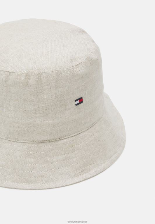 ريشة بيضاء Tommy Hilfiger قبعة دلو أساسية 446445963