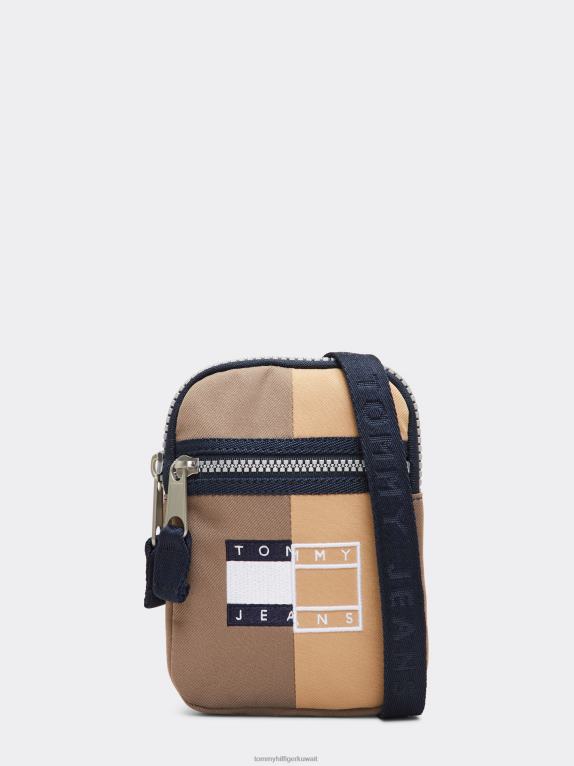 الكاكي الكلاسيكي Tommy Hilfiger حقيبة هاتف تراثية من تي جي إم 44644597