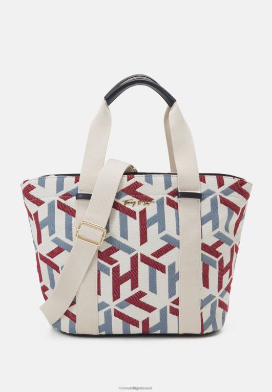 اللون البيج Tommy Hilfiger حقيبة يد سيتي توت مونو 446445988