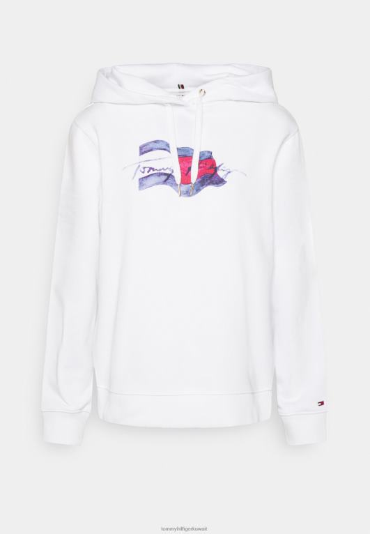 البصرية الأبيض Tommy Hilfiger سترة علم الحركة 446445990