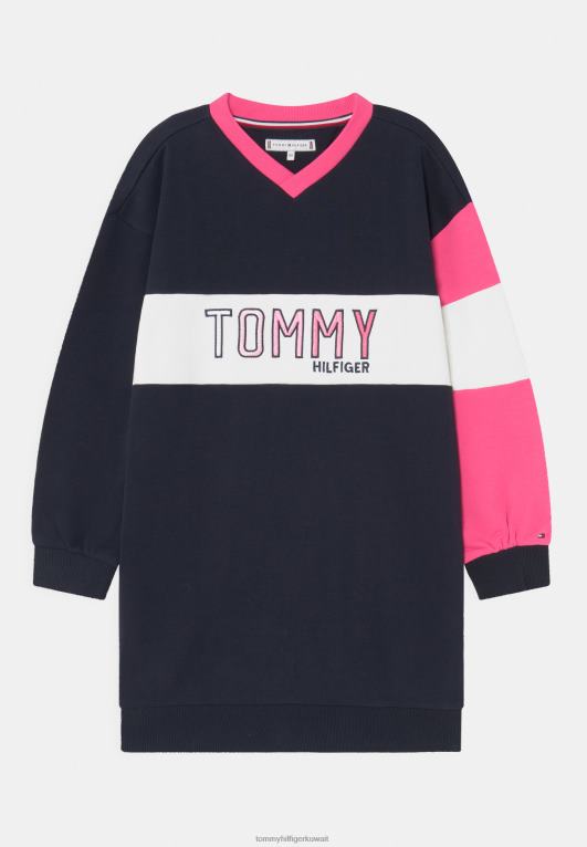 سماء الصحراء Tommy Hilfiger فستان كولوربلوك فستان اليوم 446446014