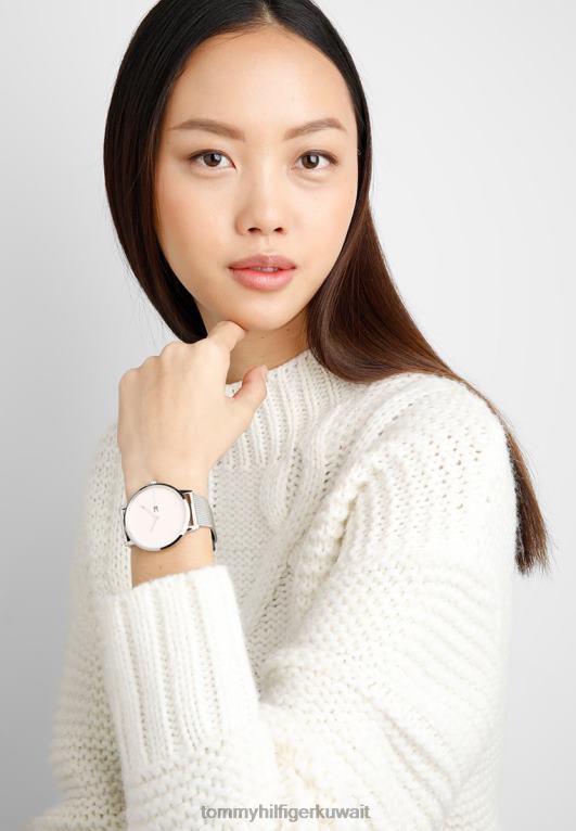 فضية اللون Tommy Hilfiger ساعة اليكس 446446038