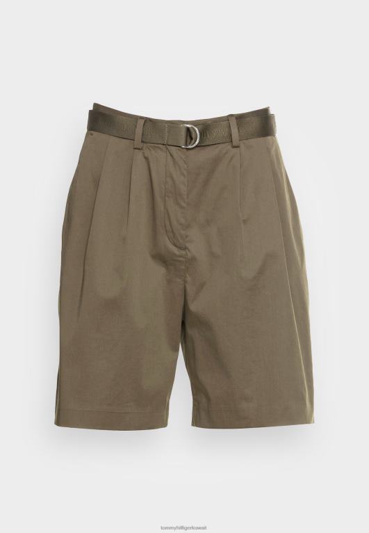 الجيش الأخضر Tommy Hilfiger شورت تشينو قصير حديث 446446045