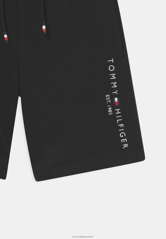 أسود Tommy Hilfiger السراويل الأساسية 446446070