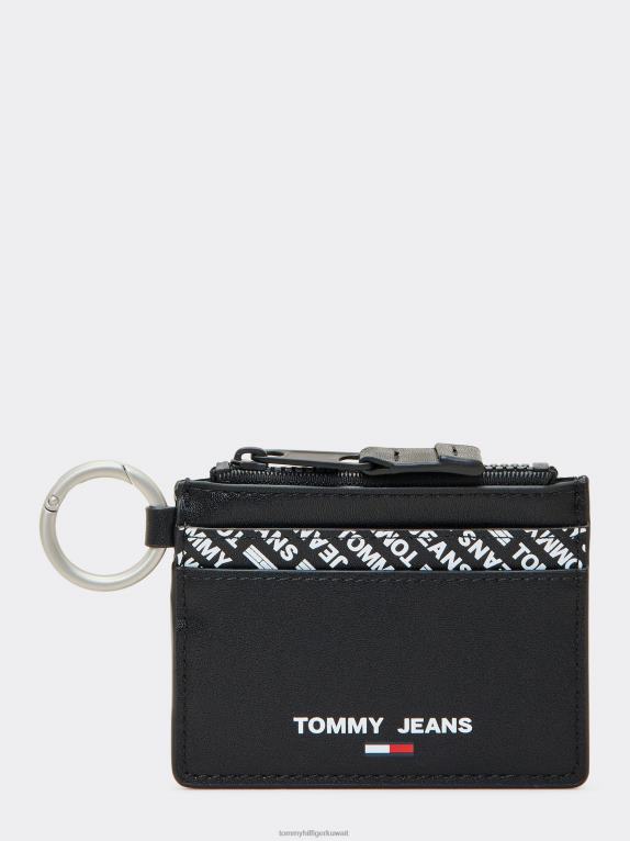 أسود Tommy Hilfiger عملة جلدية أساسية 44644610