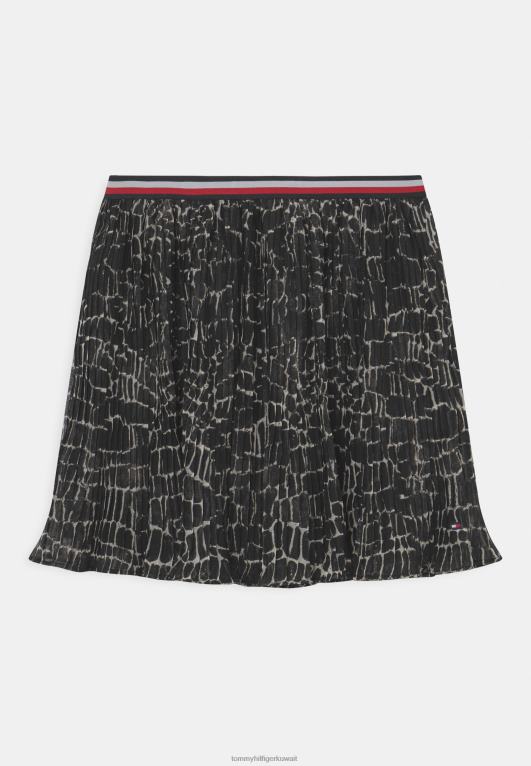 أسود Tommy Hilfiger تنورة مطوي تنورة مطوي 446446102